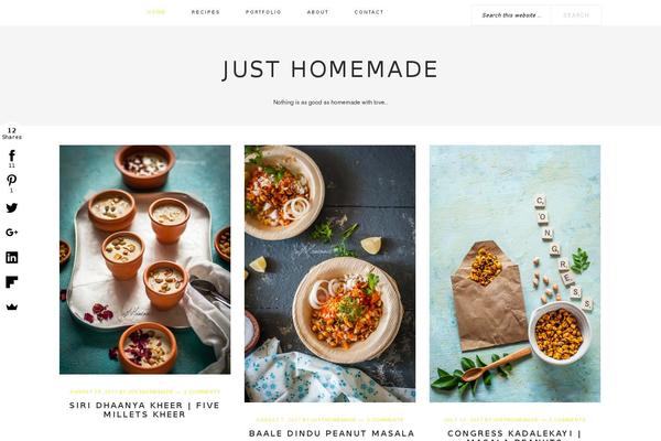justhomemade.net site used Brunch-pro