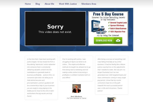 Site using QuickieBar plugin