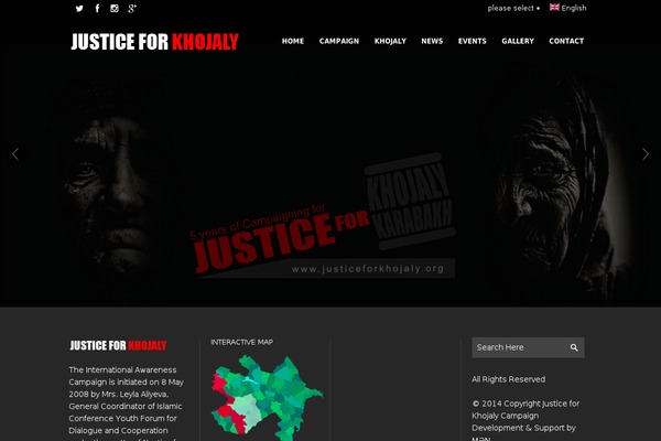 justiceforkhojaly.org site used Jfk