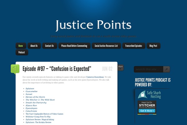 LightBright theme site design template sample