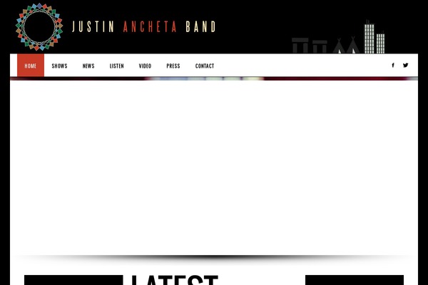 IronBand theme site design template sample