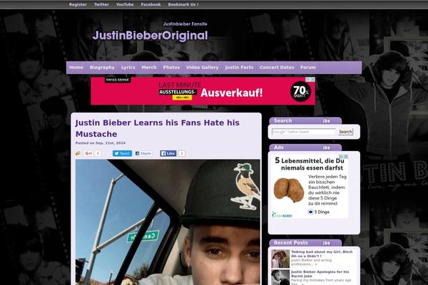 Fashionpress theme site design template sample