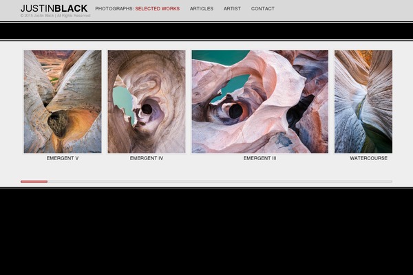 justinblackphoto.com site used Justin
