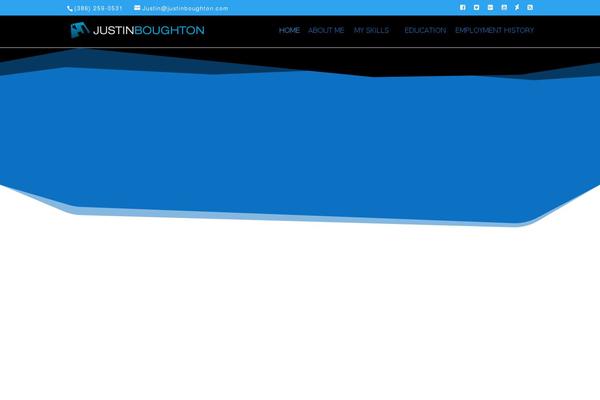 justinboughton.com site used Justinboughton