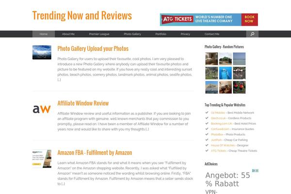 Mesmerize theme site design template sample