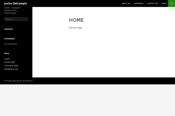 Twenty Fourteen theme site design template sample