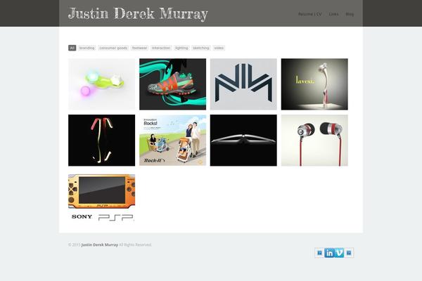 Reveal theme site design template sample