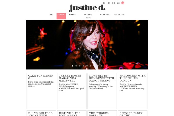 Pinboard theme site design template sample