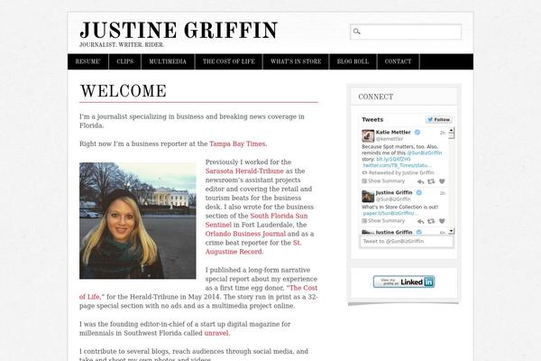 Diginews theme site design template sample
