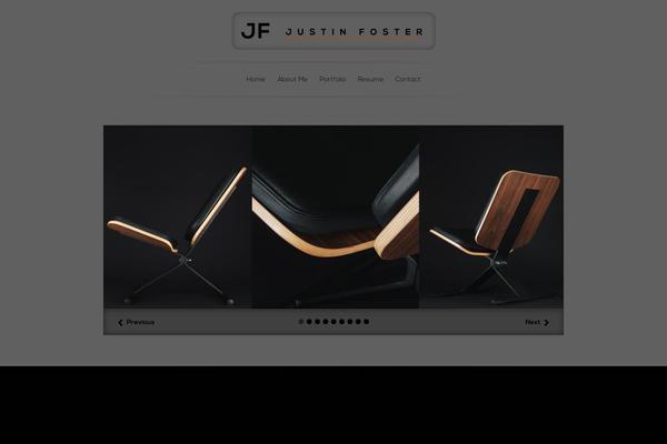 Evolution theme site design template sample