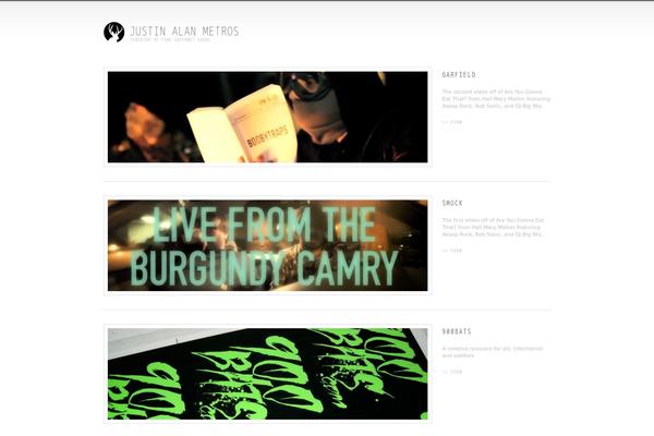 BigFeature theme site design template sample