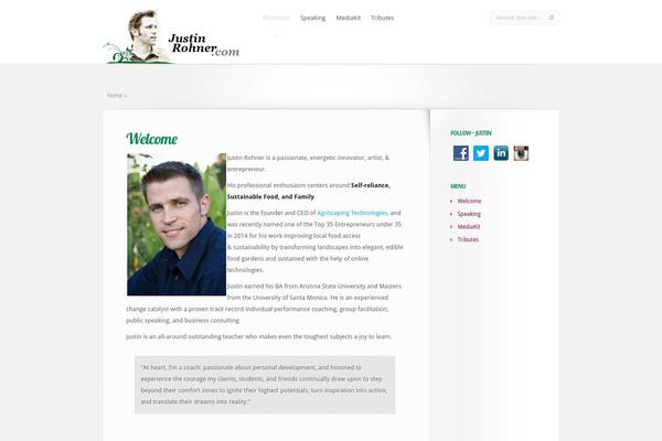 Leanbiz theme site design template sample