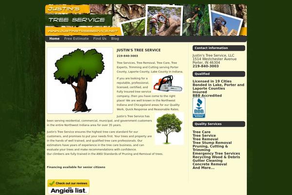 Smallbiz theme site design template sample