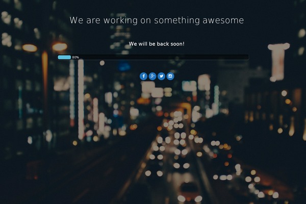 Megla theme site design template sample