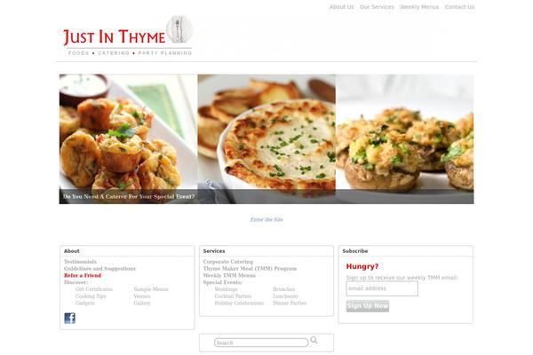 Suffusion theme site design template sample