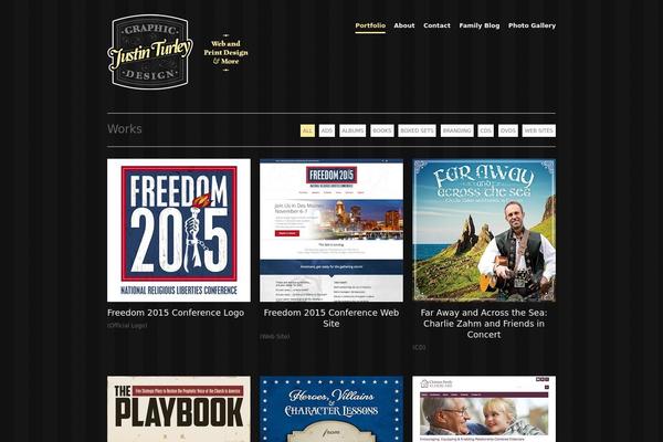 Workality Lite theme site design template sample