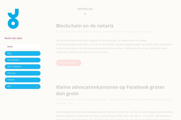 On Topic theme site design template sample