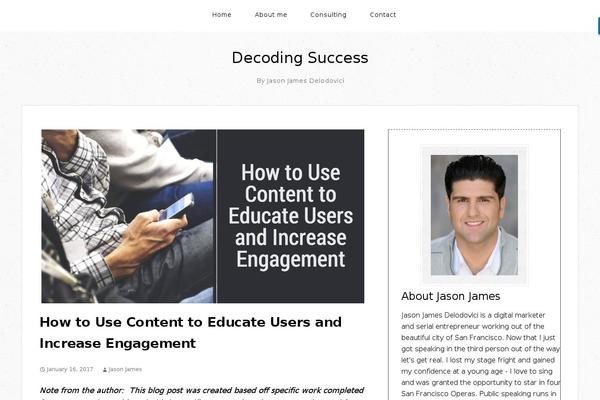 justjasonjames.com site used Eksell