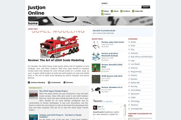 The Morning After theme site design template sample