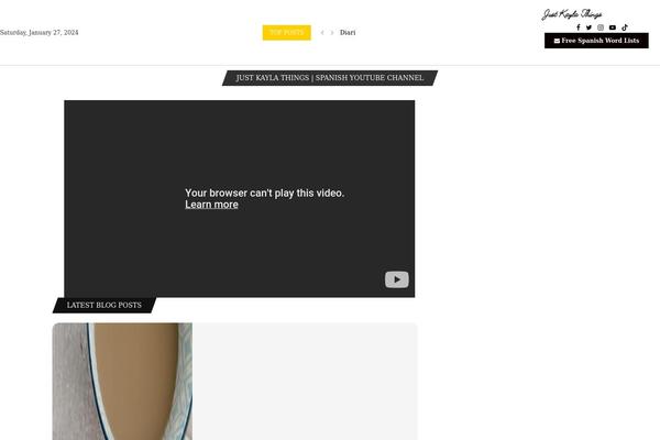 justkaylathings.com site used Soledad