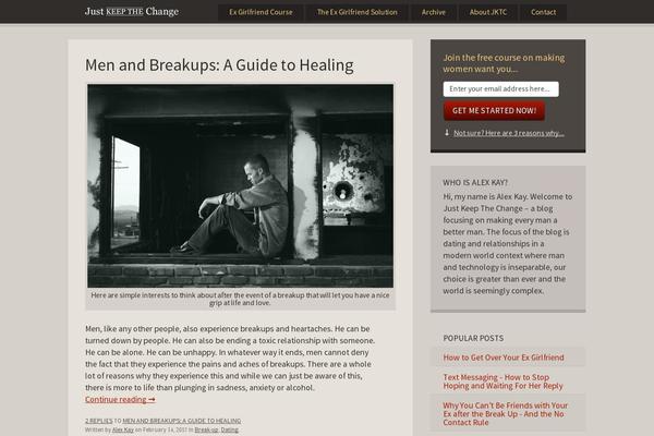 Mimbo theme site design template sample