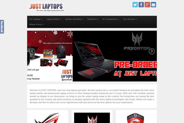 CyberChimps theme site design template sample