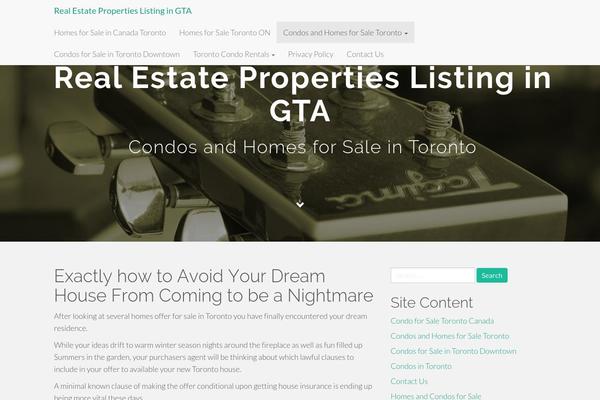 Nictitate theme site design template sample