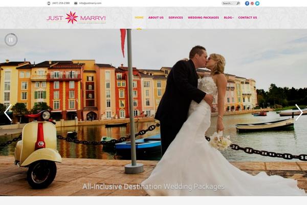 Unicorn theme site design template sample