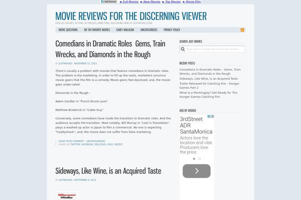 Jenny theme site design template sample