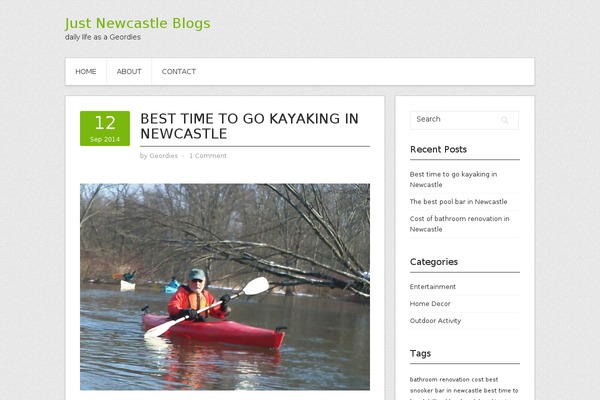 Contango theme site design template sample