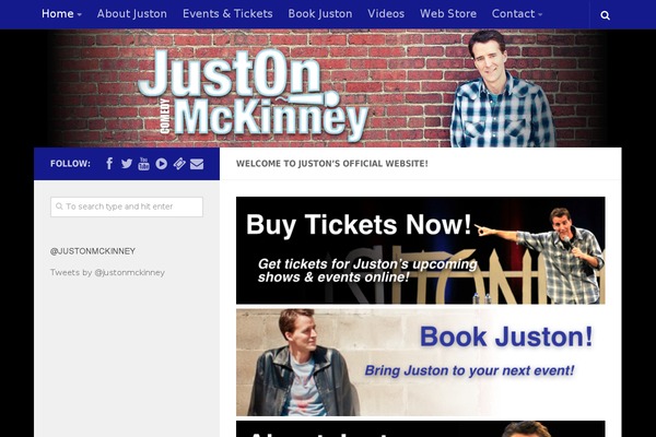 Hueman theme site design template sample