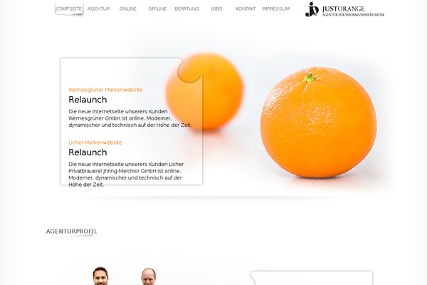 Continuum theme site design template sample