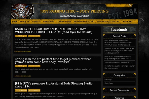 justpassingthru.com site used Gamerpress