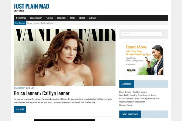 MH Newsdesk lite theme site design template sample