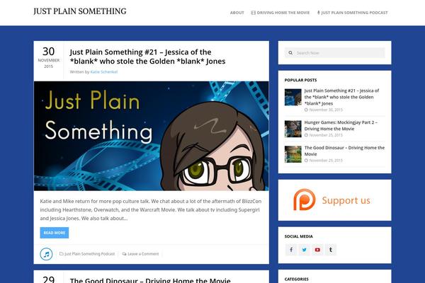 GoBlog theme site design template sample