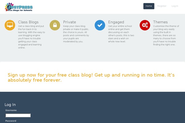 Flat Theme theme site design template sample