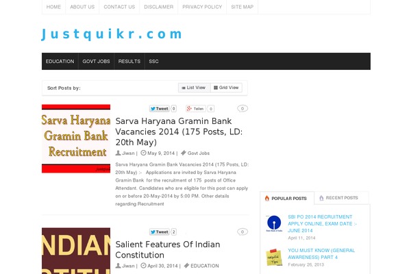 Forester theme site design template sample