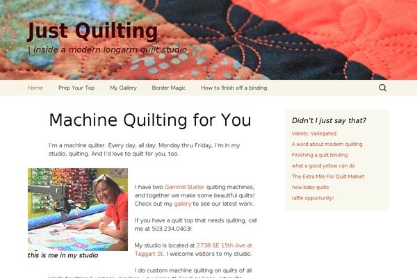 Site using Google Picasa Viewer plugin
