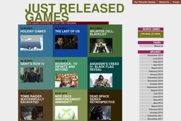 justreleasedgames.com site used ThreatToCreativity