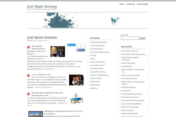Site using Content-revenge plugin
