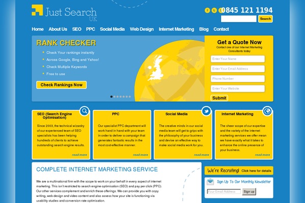justsearchdigital.co.uk site used Digitalnext-uk
