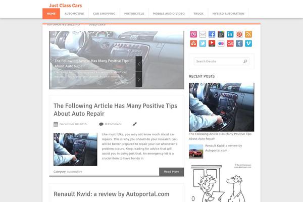 justselclasscars.com site used Softpress