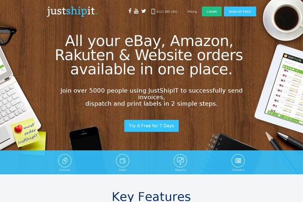 justshipit.co.uk site used Jsi