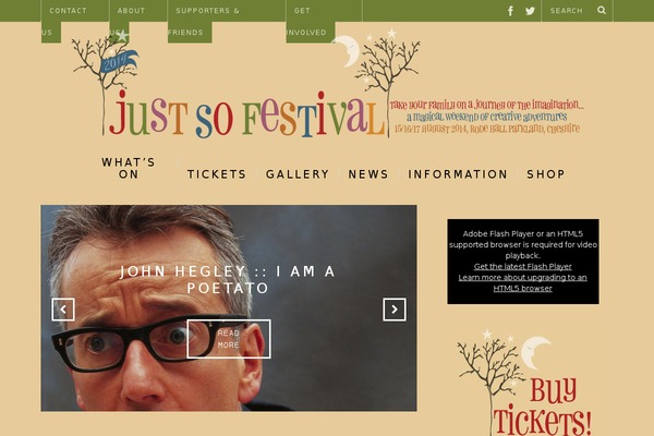 Site using Embed Facebook plugin