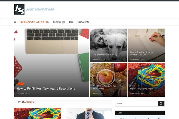 Combomag theme site design template sample