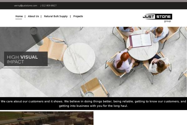 Site using GS Testimonial Slider plugin