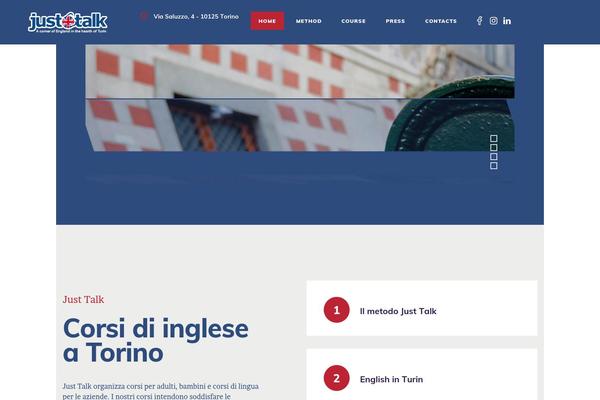 justtalk.it site used Lingvico-child