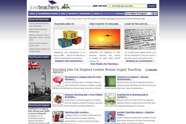 justteachers.com site used Tauren