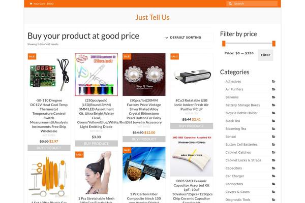 Site using Aliffiliate plugin