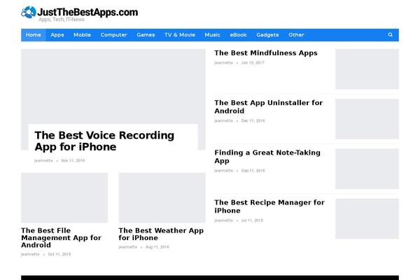MH Magazine theme site design template sample